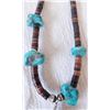 Image 4 : Heishi & Turquoise Nugget Necklace