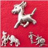Image 1 : Sterling Mexican Donkey Pin Group
