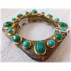 Image 3 : Malachite & Turquoise Wood Cuff