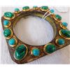 Image 4 : Malachite & Turquoise Wood Cuff