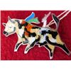 Image 1 : Sterling Silver & Enamel Bull Pin