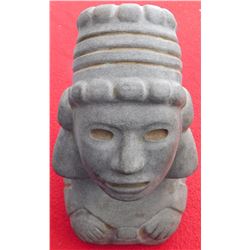 Aztec Stone Figure