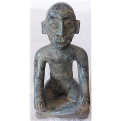 Pre-Columbian Jadeite Seated Figure