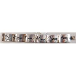 Taxco Bullfighting Scene Bracelet