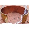Image 5 : Mexican Copper Cuff w/Gold Wash