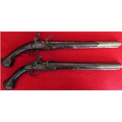 Matched Pair of Dueling Pistols