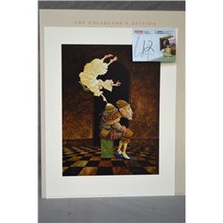 Unframed limited edition print "Sometimes The Spirit Touches Us Through Our Weaknesses" pencil signe