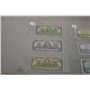 Image 2 : Selection of Canadian bank notes including 1937, one, ten and twenty dollar bill, 1954, five, ten an