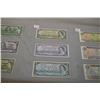 Image 3 : Selection of Canadian bank notes including 1937, one, ten and twenty dollar bill, 1954, five, ten an