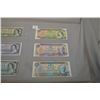 Image 4 : Selection of Canadian bank notes including 1937, one, ten and twenty dollar bill, 1954, five, ten an