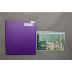 Selection of collectible bank notes including ten consecutive Canadian one dollar bills, six assorte