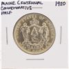Image 1 : 1920 Maine Centennial Commemorative Half Dollar Coin