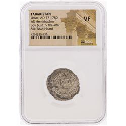 Tabaristan AD 771-780 Hemidrachm Silver Coin NGC Graded VF