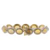 Image 2 : 14KT Yellow Gold 18.43ctw Opal and Diamond Bracelet