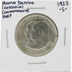 1923-S Monroe Doctrine Centennial Commemorative Half Dollar Coin