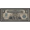 Image 1 : 1899 $2 Mini Porthole Silver Certificate Note