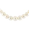 Image 2 : 14KT White Gold 11.0mm-15.0mm South Sea Cultured Pearl Necklace