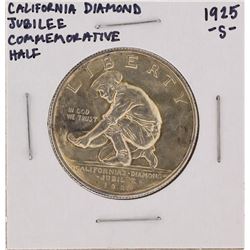 1925-S California Diamond Jubilee Commemorative Half Dollar Coin