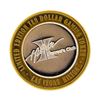 Image 1 : .999 Silver Hilton Barron's Club Las Vegas $10 Casino Limited Edition Gaming Tok