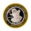 Image 1 : .999 Silver Sam's Town Las Vegas, NV $10 Casino Limited Edition Gaming Token