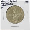 Image 1 : 1925 Lexington-Concord Sesquicentennial Commemorative Half Dollar Coin