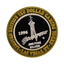 .999 Silver Stratosphere Las Vegas, NV $10 Casino Limited Edition Gaming Token