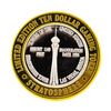 Image 2 : .999 Silver Stratosphere Las Vegas, NV $10 Casino Limited Edition Gaming Token