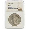 Image 1 : 1883-O $1 Morgan Silver Dollar NGC Graded MS63
