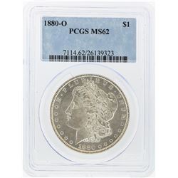 1880-O $1 Morgan Silver Dollar PCGS Graded MS62