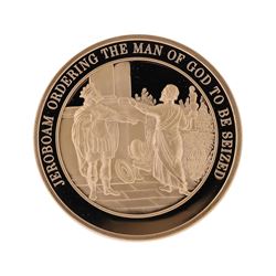 Franklin Mint Thomason Medallic Bible Proof Bronze Medal