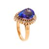 Image 3 : 14KT Rose Gold 6.14ct Tanzanite and Diamond Ring