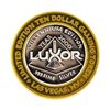 Image 1 : .999 Silver Luxor Las Vegas, Nevada $10 Casino Limited Edition Gaming Token