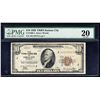 Image 1 : 1929 $10 Federal Reserve Bank of Kansas City MO Note PMG VF20