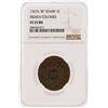 Image 1 : 1767A 1 SOU 'RF' Stamp French Colonies Coin NGC VF25 BN
