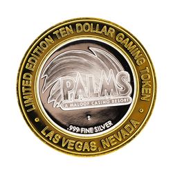 .999 Silver Palms Casino Resort Las Vegas, NV $10 Casino Limited Edition Gaming