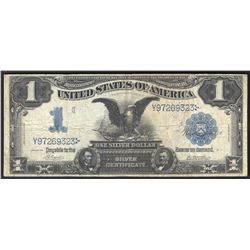 1899 $1 Black Eagle Silver Certificate Note