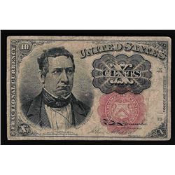 1874 Ten Cents Fifth Issue Fractional Note