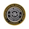 Image 2 : .999 Silver Stardust Resort Las Vegas $10 Casino Gaming Token Limited Edition
