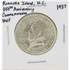 Image 1 : 1937 Roanoke Island North Carolina 350th Anniversary Commemorative Half Dollar C