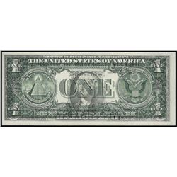 1974 $1 Federal Reserve Note Full Offset ERROR