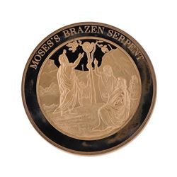 Franklin Mint Thomason Medallic Bible Proof Bronze Medal