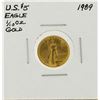 Image 1 : 1989 $5 American Gold Eagle Coin