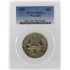 Image 1 : 1936 Wisconsin Territorial Centennial Half Dollar Coin PCGS MS66+