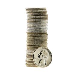 Roll of (40) 1960-P Brilliant Uncirculated Washington Silver Quarters