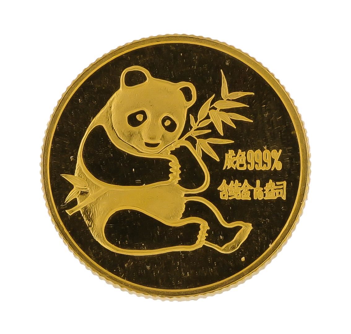 1982 1/10 oz China Panda Gold Coin