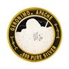 Image 1 : .999 Silver Black Hills Deadwood, SD $10 Casino Limited Edition Gaming Token