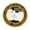 Image 2 : .999 Silver Black Hills Deadwood, SD $10 Casino Limited Edition Gaming Token