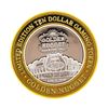 Image 1 : .999 Silver Golden Nugget Las Vegas, NV $10 Casino Limited Edition Gaming Token