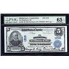 Image 1 : 1902 $5 Middletown National Bank Note PMG Gem Uncirculated 65EPQ