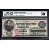 Image 1 : 1862 $1 Legal Tender Note RADAR Serial Number PMG VF30